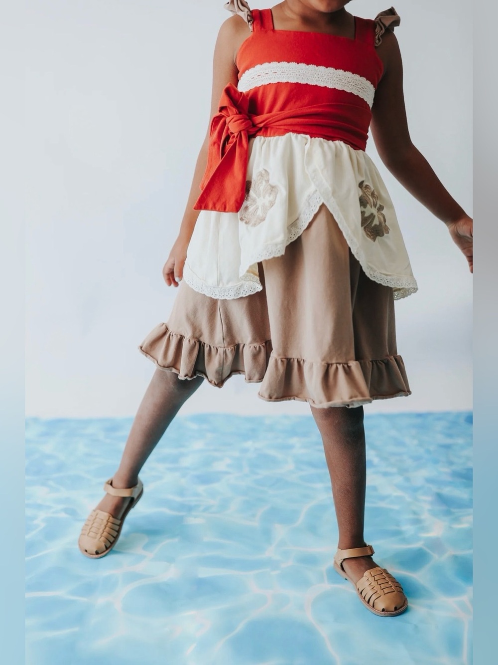 Only Little Once Original Polynesian Princess Twirl Dress